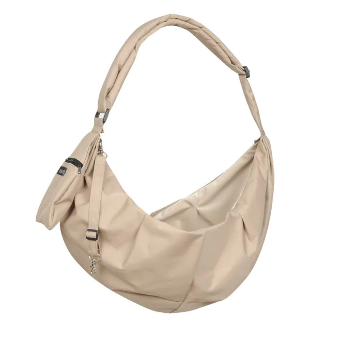 Hundetragetasche in beige