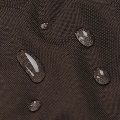 Das Bild zeigt, dass der Stoff von dem orthopädischen Hundebett wasserabweisend ist. orthopädisches Hundebett, wasserabweisend, Hundebett waschbar